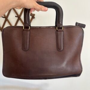 Vintage Coach Glue In NYC Slim Satchel